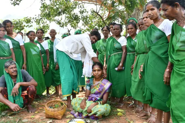 గిరిజన సాంప్రదాయంలో పెళ్లి వేడుకలు